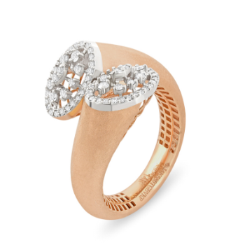 Elegant Diamond Encore Ring